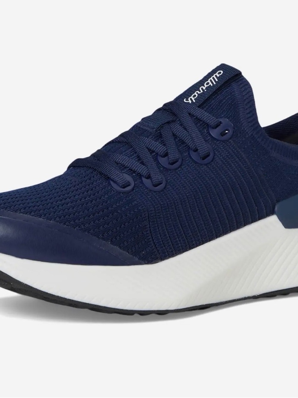 allbirds Tree Glider Navy and White Athletic Shoes - Picture 6 of 7